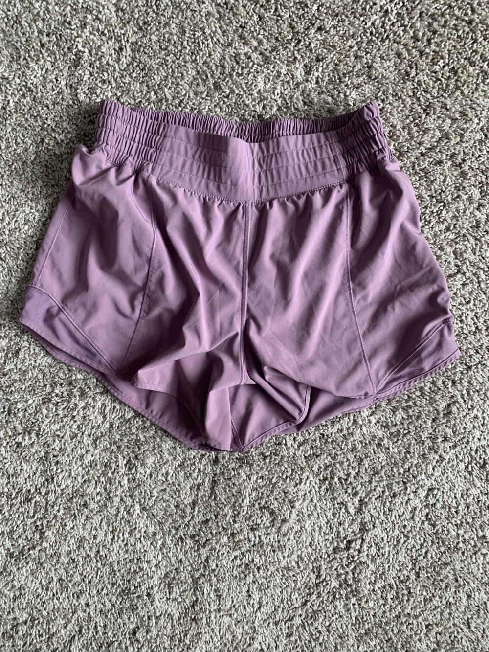 lululemon athletica High-Waist Athletic Shorts — Mauve